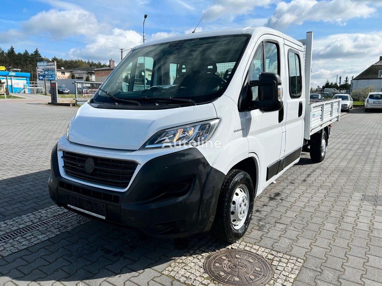 FIAT Ducato 2.3 camión caja abierta < 3.5t