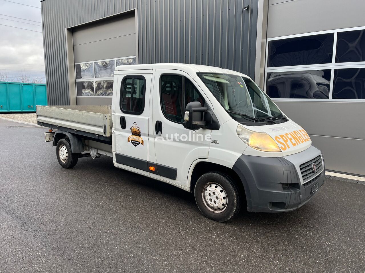 FIAT Ducato 2.3 Doka platós flatbed truck < 3.5t