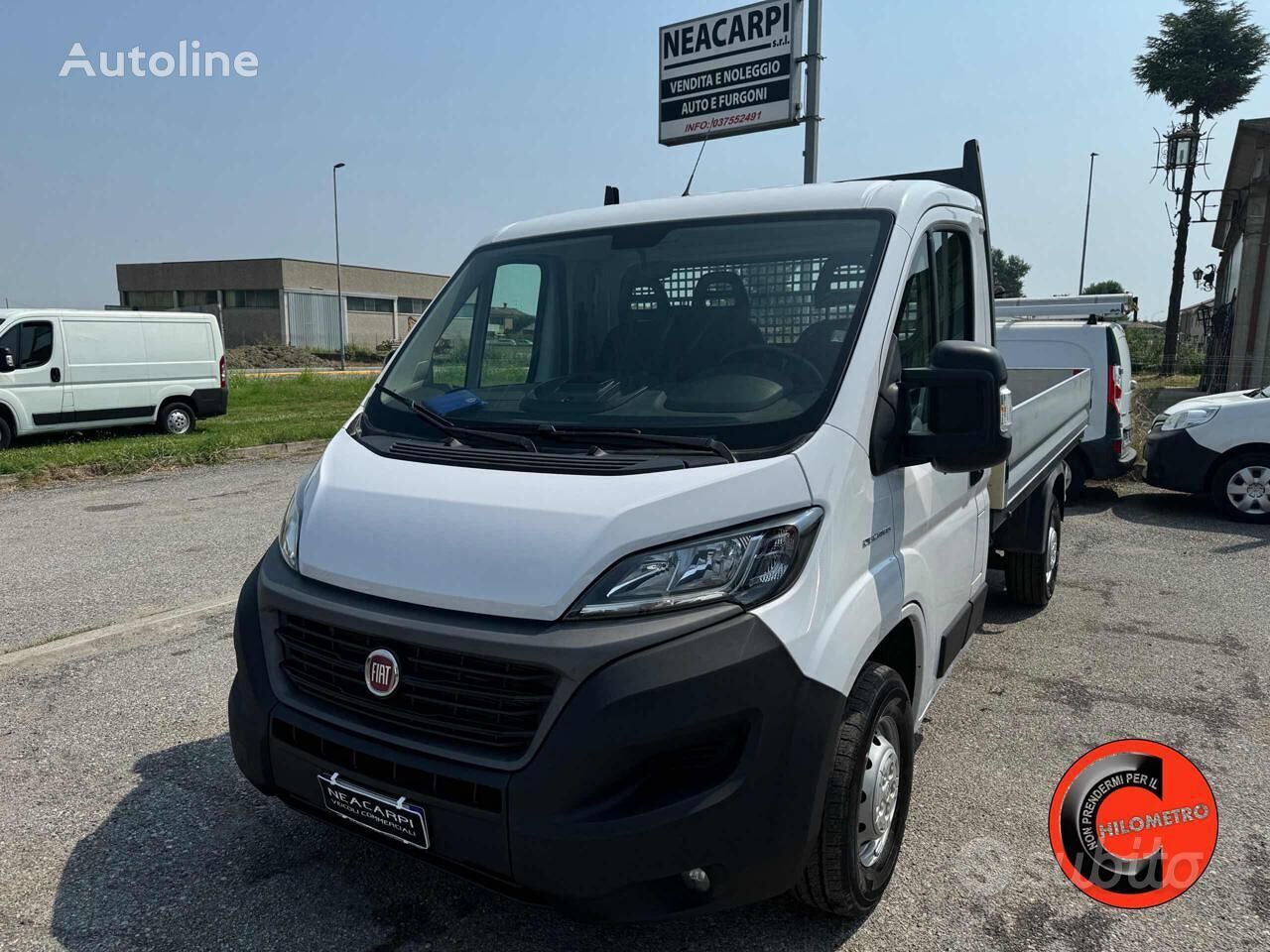 FIAT Ducato 2.3 MJT 140 CV CASSONE FISSO 327MT-P flatbed truck < 3.5t