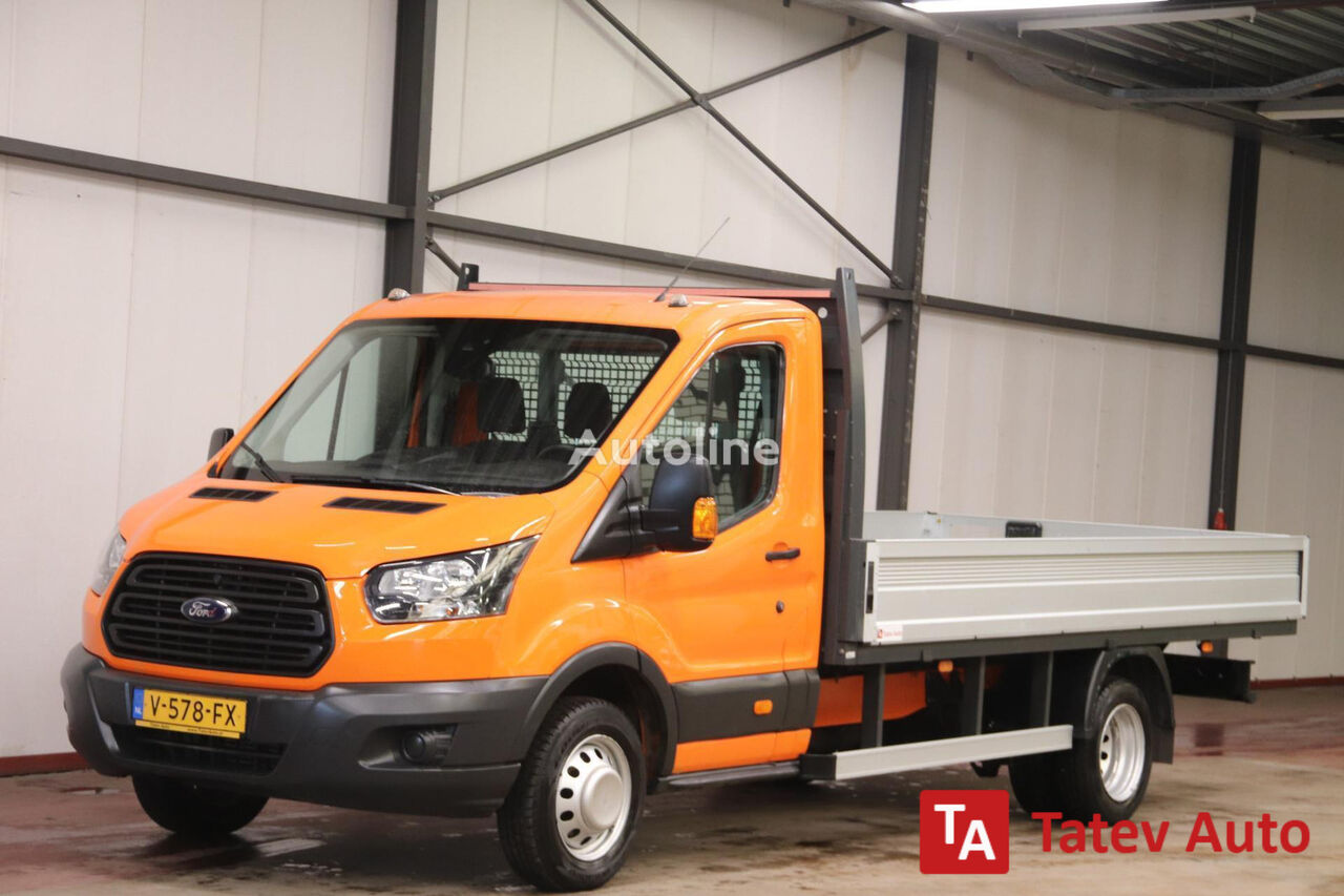 camião de caixa aberta < 3.5t Ford Transit met nieuwe NIEUWE MOTOR OPEN LAADBAK DUBBELLUCHT