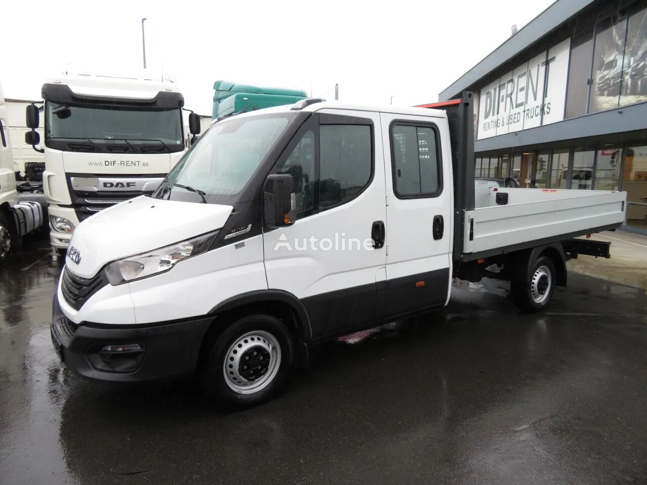 شاحنة مسطحة < 3.5طن IVECO DAILY 35 S 16 HI MATIC , different location : TRUCK TRADING BRAB