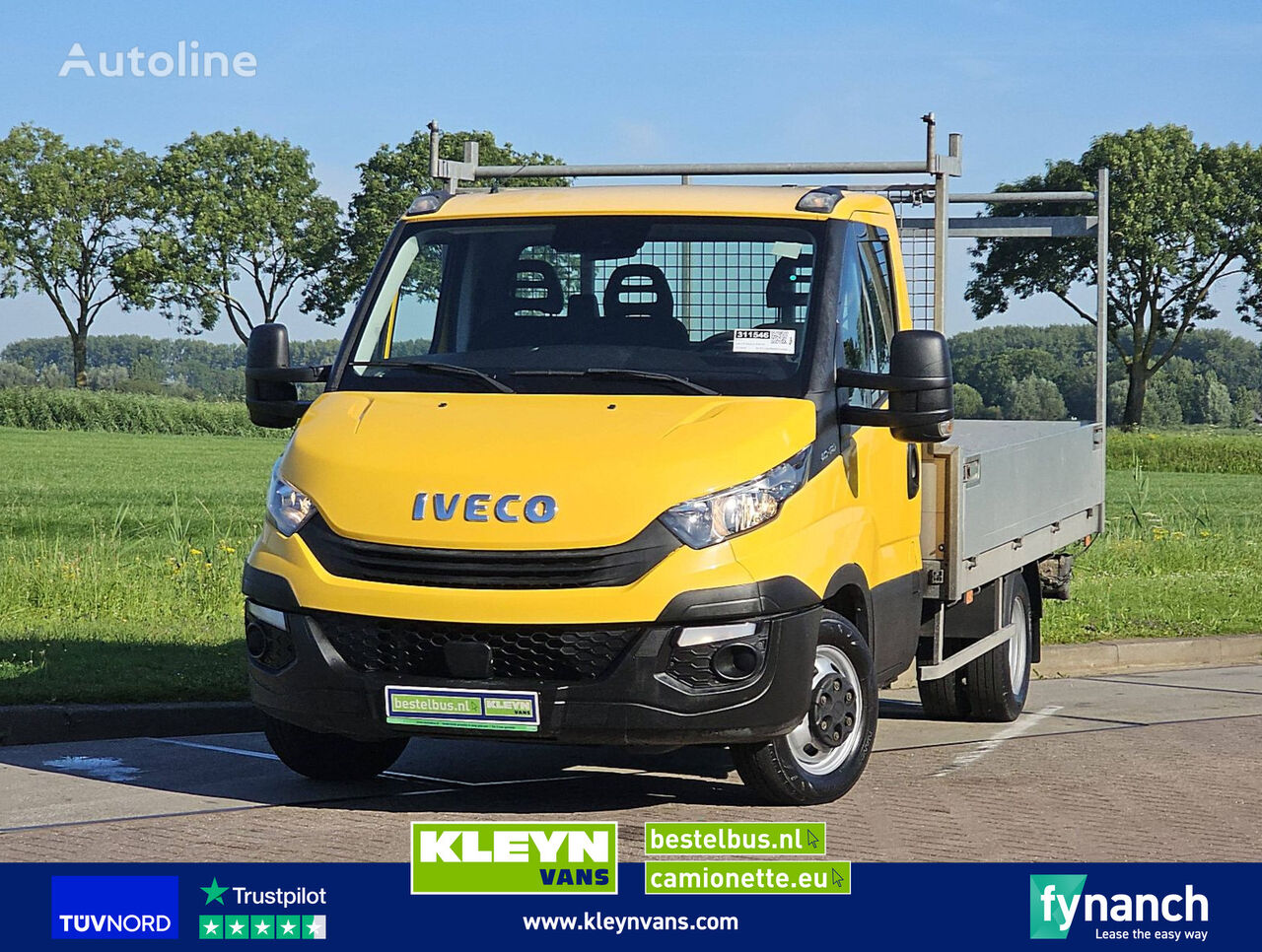 IVECO DAILY 40C15 ac 3.0 ltr euro6 camión caja abierta < 3.5t