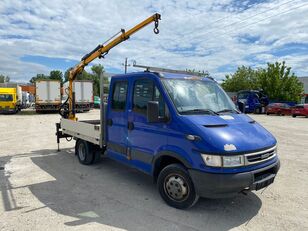 IVECO Daily 35 C 17 DOKA Pritsche, Crane HIAB 022T  Pritsche LKW < 3.5t