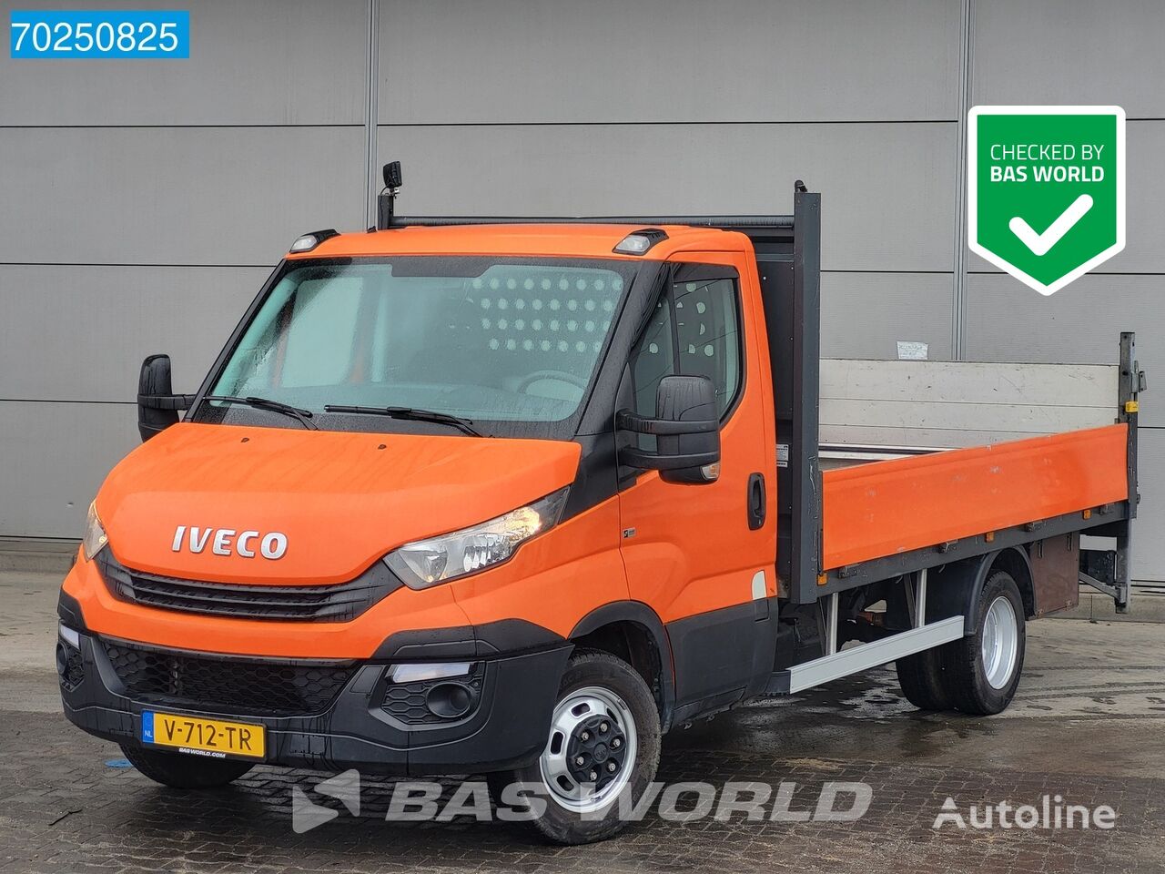 IVECO Daily 35C14 Euro6 Open laadbak Laadklep 3.5t trekhaak Airco Prit camión caja abierta < 3.5t