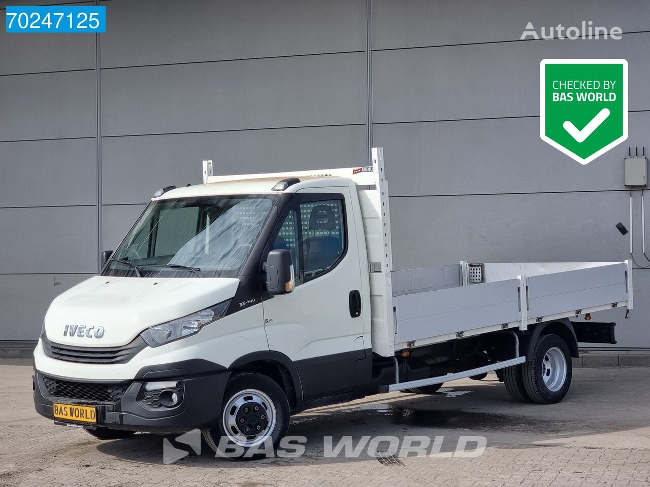 бортовой грузовик < 3.5т IVECO Daily 35C14 Euro6 Open laadbak Pickup Pritsche Cruise control