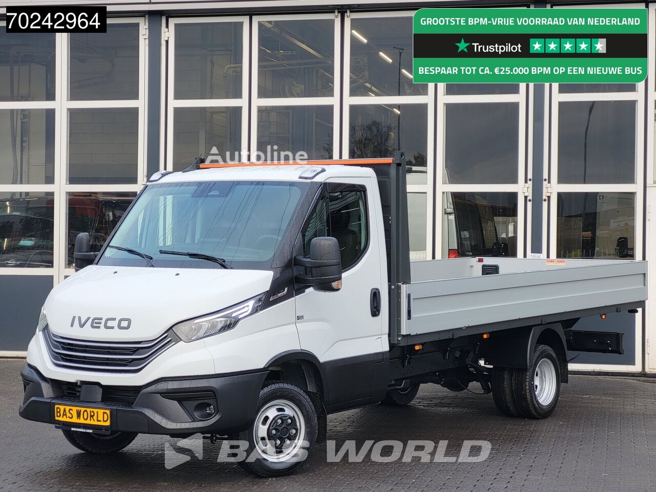 nový valník < 3.5t IVECO Daily 35C18 3.0 180PK New model 2025 Open laadbak Navi ACC LED 3