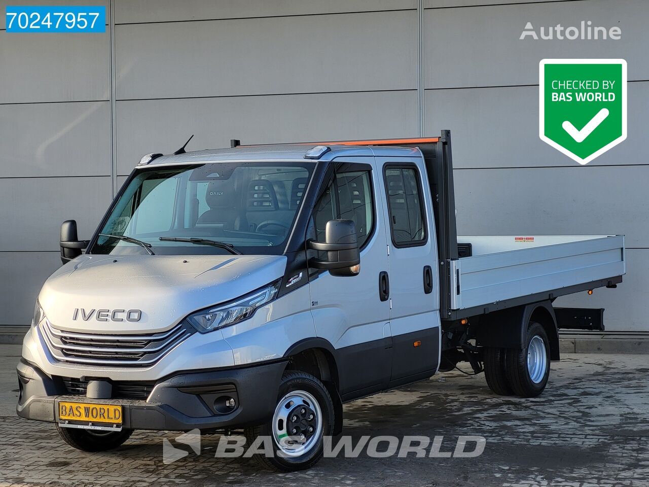 IVECO Daily 35C18 3.0 180PK Nwe model 2025 Dubbel Cabine Open laadbak  camión caja abierta < 3.5t nuevo