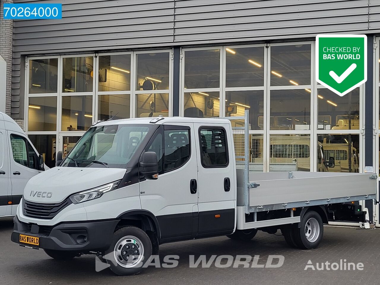 IVECO Daily 35C18 3.0 180PK Nwe model 2025 NL Open laadbak Dubbel Cabi camión caja abierta < 3.5t nuevo