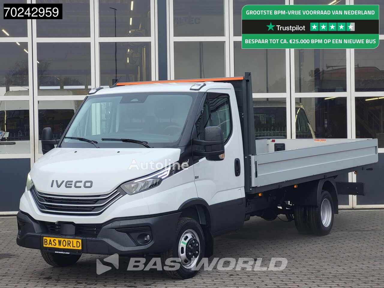 новый бортовой грузовик < 3.5т IVECO Daily 35C18 3.0L Automaat Nwe model 2025 Open laadbak Navi ACC L