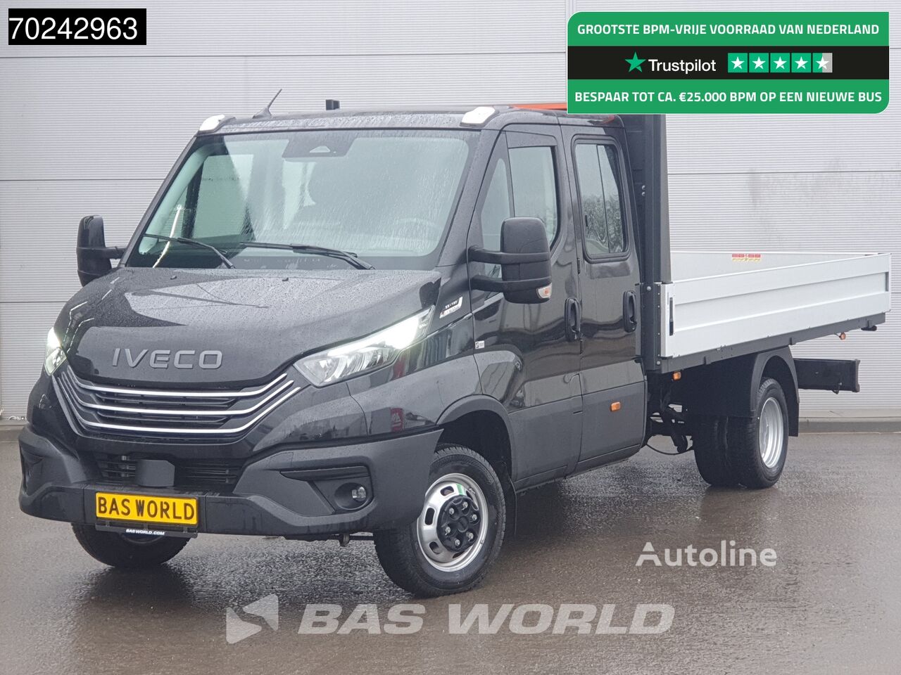 Uudet IVECO Daily 35C18 Automaat 2025model Open laadbak Dubbel Cabine CarPla avolavakuorma-auto < 3.5t - Autoline