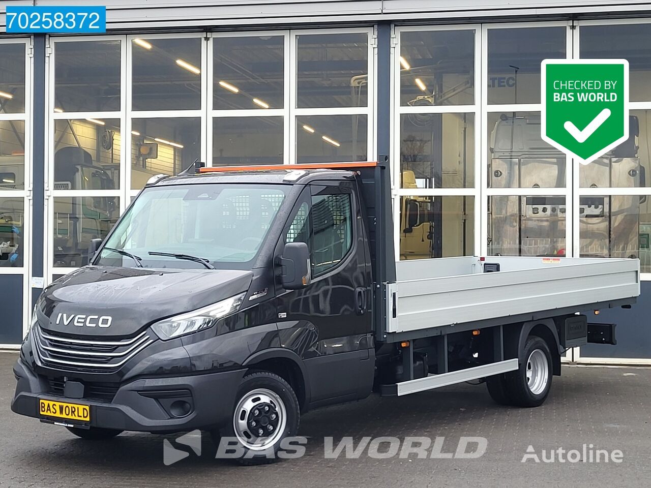 camion plateau < 3.5t IVECO Daily 35C21 3.0 210PK 2025model Open laadbak CarPlay ACC LED 3,5 neuf