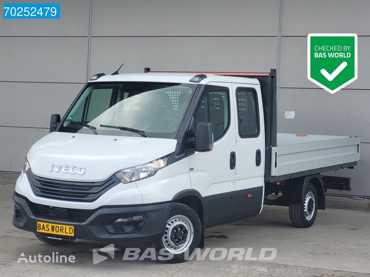 бортовой грузовик < 3.5т IVECO Daily 35S16 Automaat Open laadbak Dubbel Cabine 3.5t Trekhaak Ca