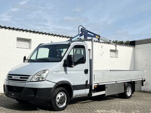 valník < 3.5t IVECO Daily 50/35C18 Hpi Pritsche + Carrymaster Kran 400 cm Ahk Euro 4