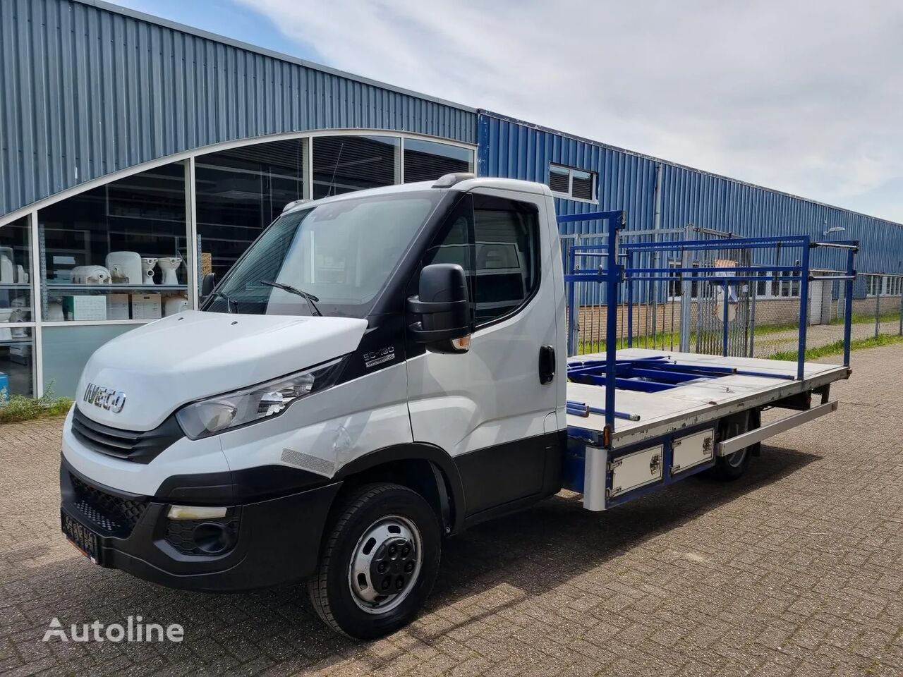 IVECO Daily 50C18 Plateau/ Airco/ PTO/ Euro 6 açık kasa kamyonet