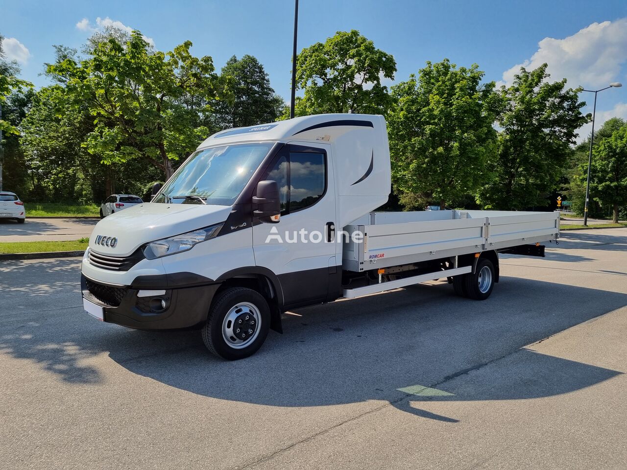 شاحنة مسطحة < 3.5طن IVECO Daily 50C180 Skrzynia dł 5.8 DMC 3500kg