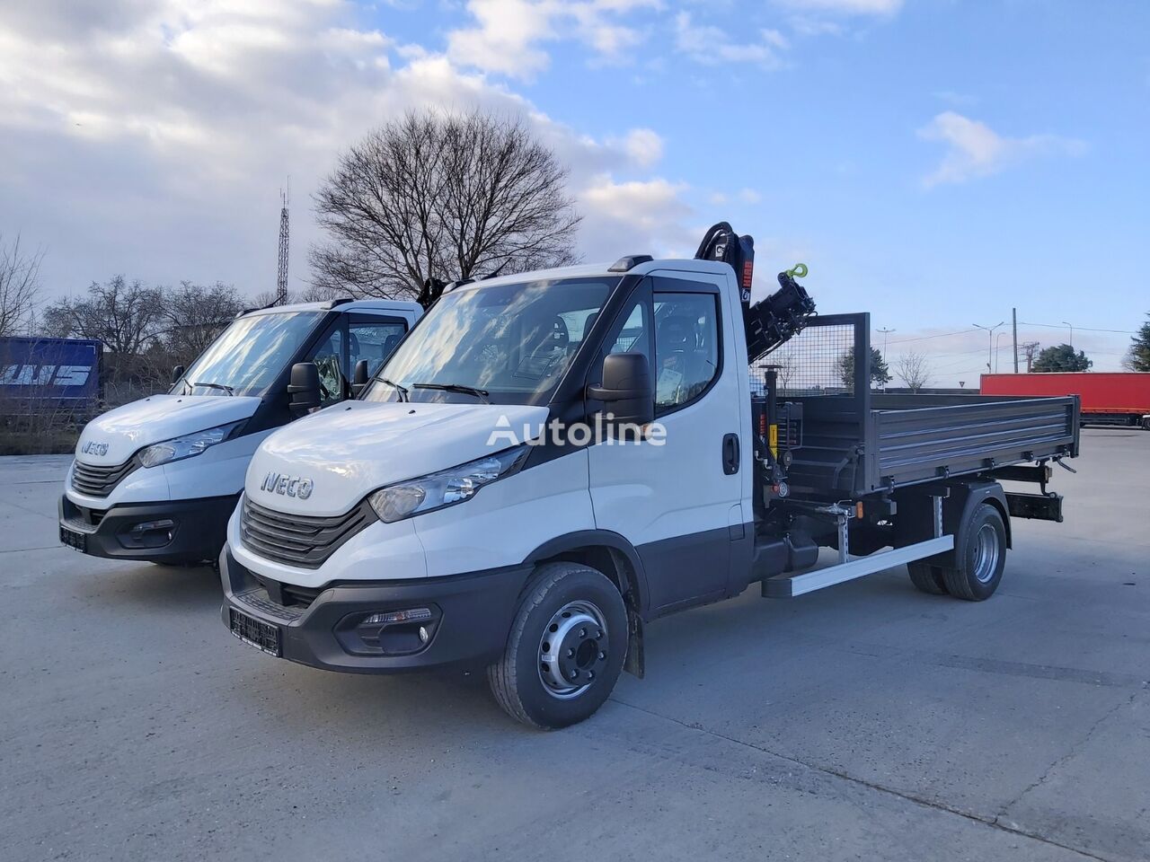 ny IVECO Daily 70C16 flak lastbil < 3.5t