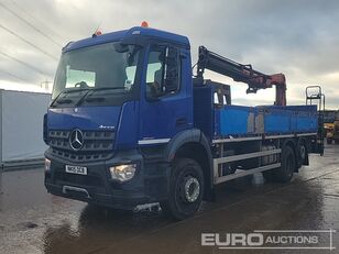 Mercedes-Benz 2015 Mercedes Actros 6x2 Crane Lorry (Tested 04/25) flatbed truck < 3.5t