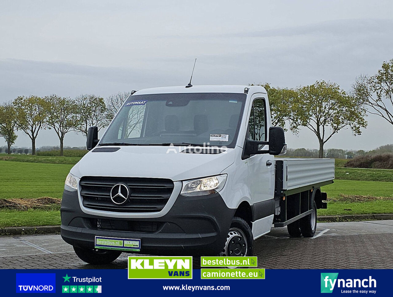 nákladní vozidlo valník < 3.5t Mercedes-Benz SPRINTER 517 ac automaat eur6