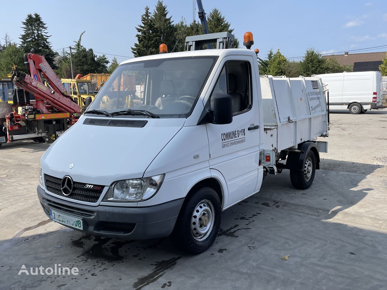 Mercedes-Benz Sprinter 310 CDI  kamion s ravnom platformom < 3.5t