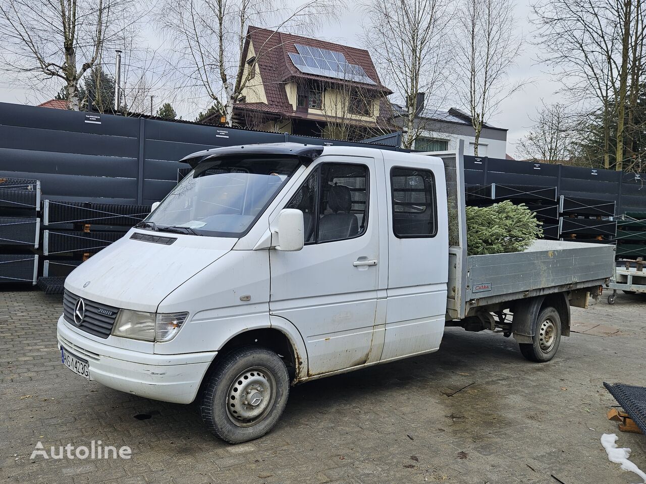 бортовой грузовик < 3.5т Mercedes-Benz Sprinter 312 D Doka/Dubel Kabina Skrzynia 3.40 M