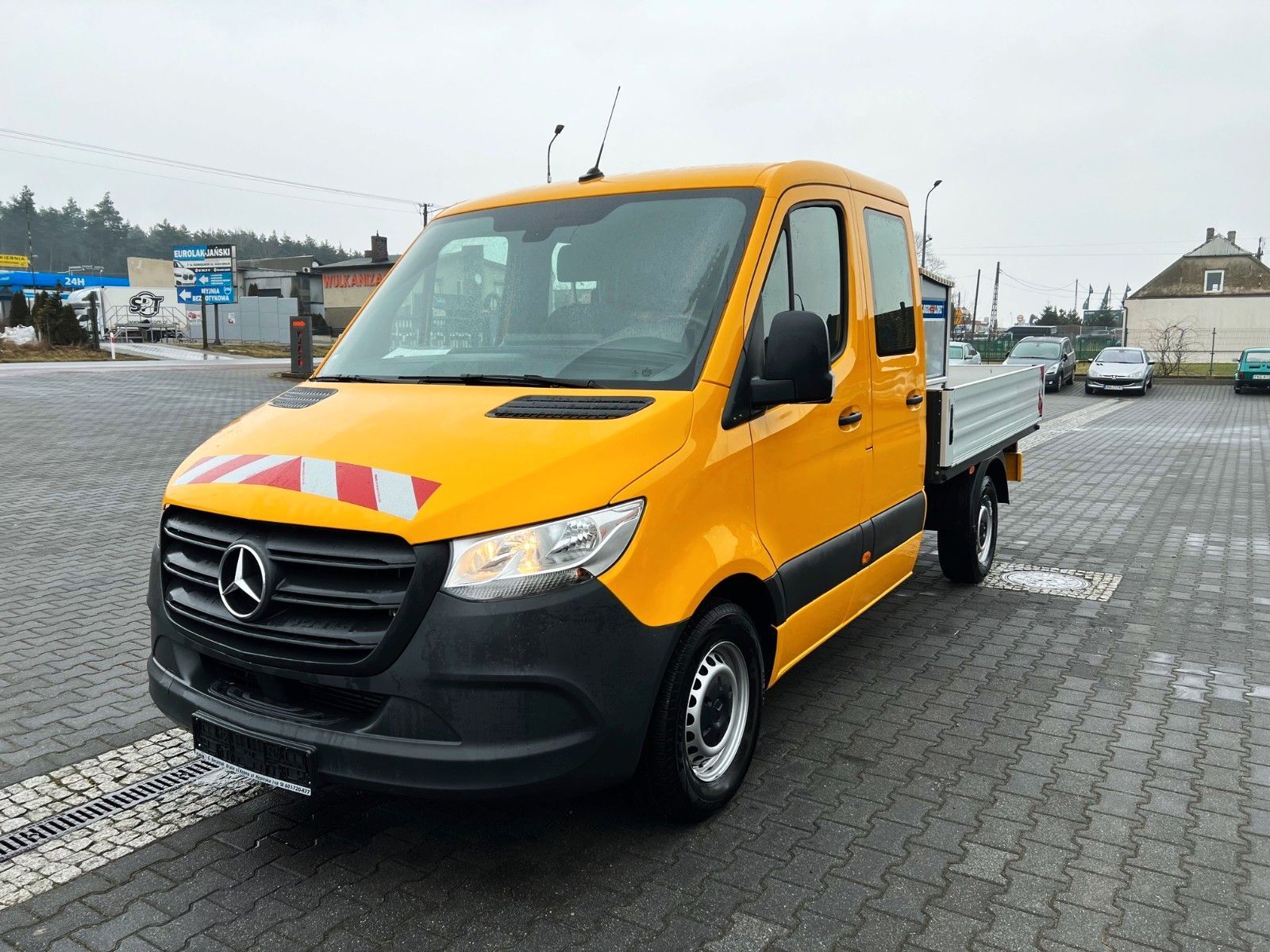 Mercedes-Benz Sprinter 314 CDI Pritsche DoKa 6-sitze open laadbak vrachtwagen < 3.5t