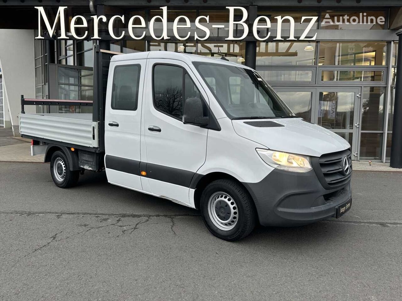 parda veoauto < 3.5t Mercedes-Benz Sprinter 315 CDI DoKa 3665 Klima 2x Leiterträger