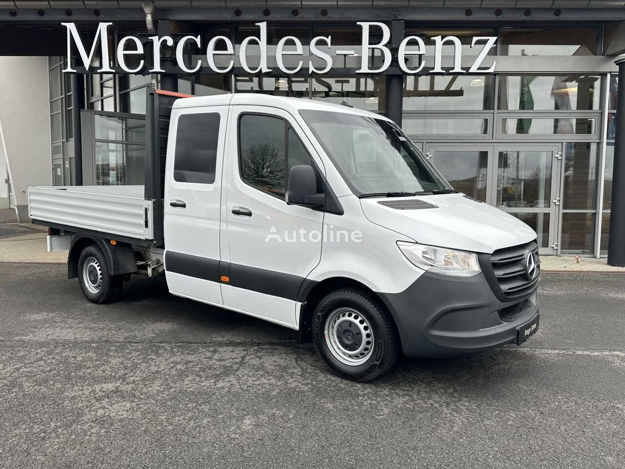 Mercedes-Benz Sprinter 315 CDI DoKa 3665 Klima AHK3,5 平ベッドトラック（3.5t未満）