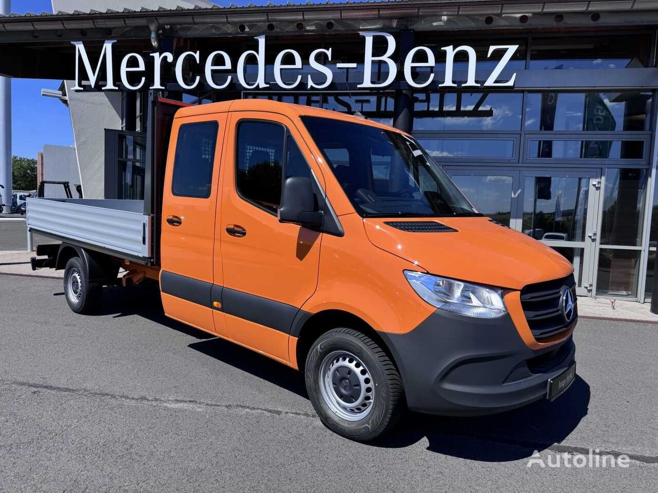 camião de caixa aberta < 3.5t Mercedes-Benz Sprinter 317 CDI DoKa 4325 9G Klima AHK3,5 Stdh