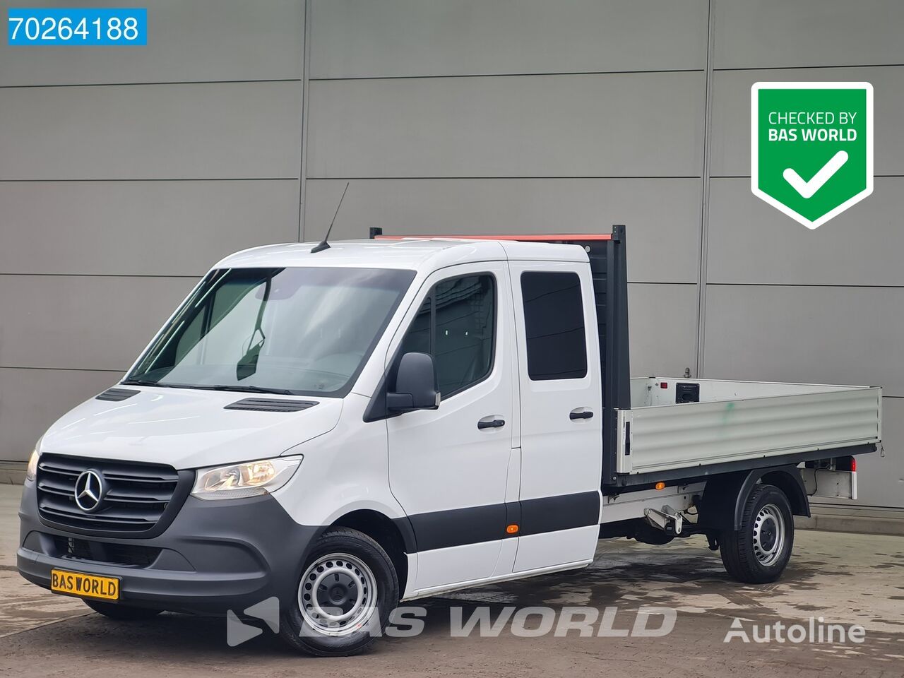 бортовой грузовик < 3.5т Mercedes-Benz Sprinter 317 CDI Dubbel Cabine Automaat Open Laadbak 3500KG Trek