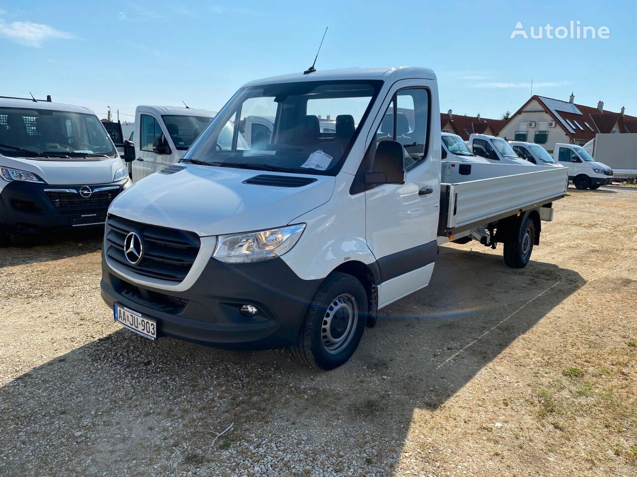 new Mercedes-Benz Sprinter 317 CDI FG Pritsche 170Ps Sofort flatbed truck < 3.5t