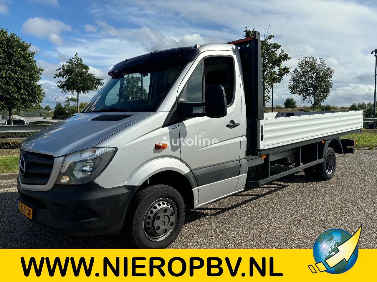 Mercedes-Benz Sprinter 516CDI Openlaadbak Automaat Airco Cruisecontrol EURO 6 camión caja abierta < 3.5t