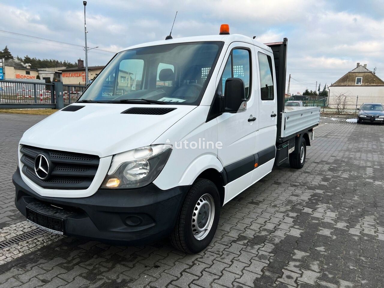 camion pianale < 3.5t Mercedes-Benz Sprinter Pritsche Doka  316 CDI