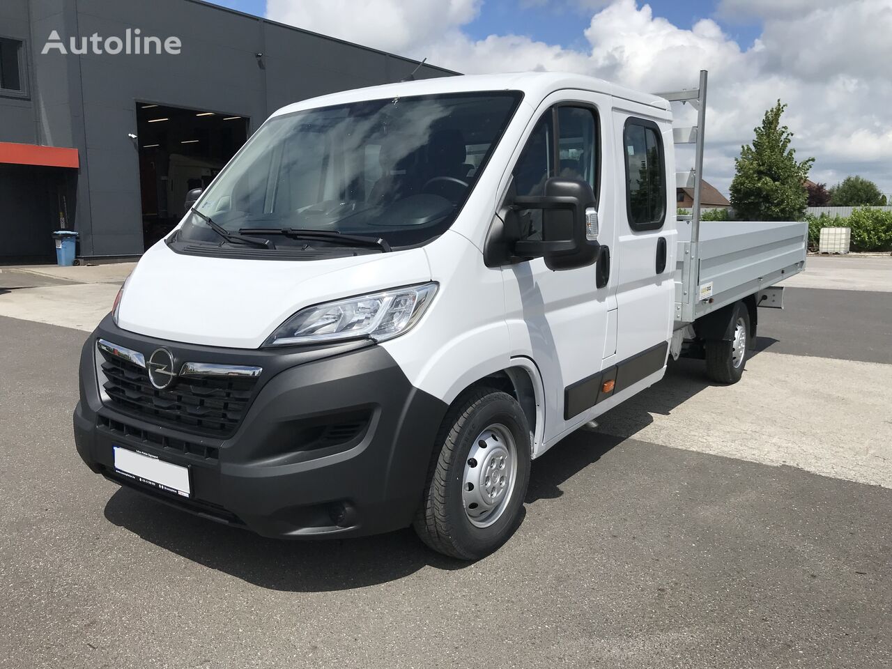 Opel MOVANO 2.2/165LE/7FŐ/4M PLATÓ/HOROG/ÚJ, 266km!! camión caja abierta < 3.5t