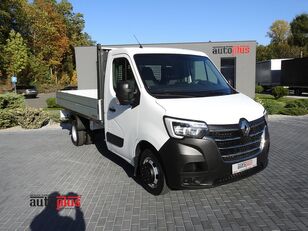 camion plateau < 3.5t Renault MASTER SKRZYNIA TEMPOMAT KLIMATYZACJA LEDY BLIŹNIACZE KOŁA  130K