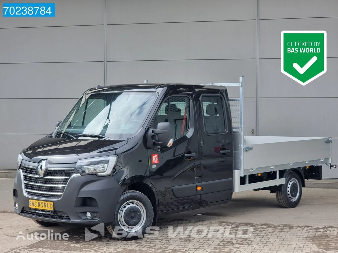 Renault Master 165PK Open laadbak Dubbel CXabine Trekhaak Airco Cruise P camión caja abierta < 3.5t nuevo