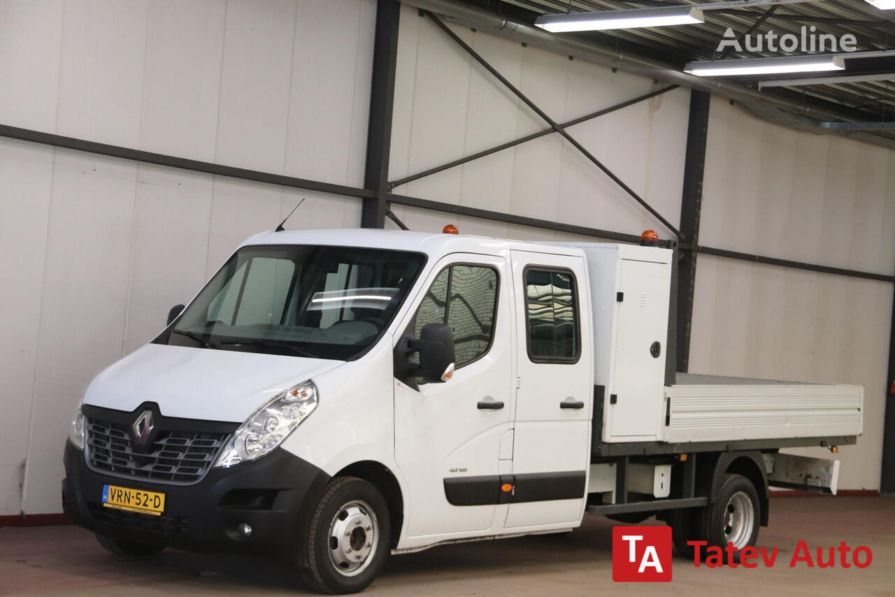 бортовой грузовик < 3.5т Renault Master 2.3 dCi DC DUBBEL CABINE OPEN LAADBAK