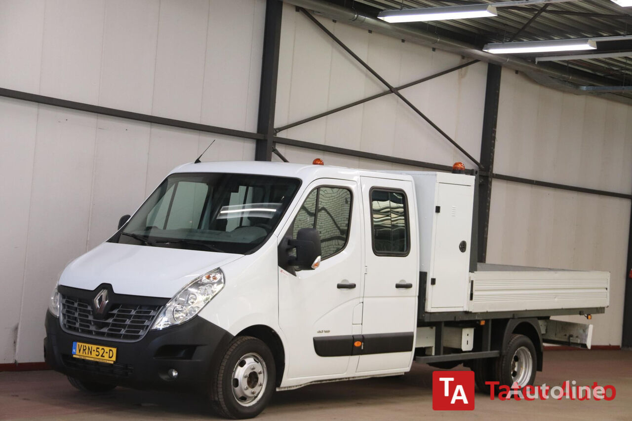 Renault Master 2.3 dCi DC DUBBEL CABINE OPEN LAADBAK bortu kravas automašīna < 3.5t