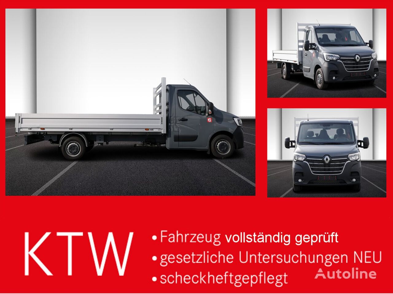 бортовой грузовик < 3.5т Renault Master Pritsche L4,3,5To,4200mm Ladefläche