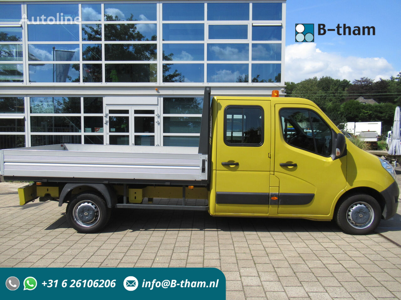 бортовой грузовик < 3.5т Renault Master T35 2.3 dCi 125 L3 DOKA Dubbelcabine PickUp Lang