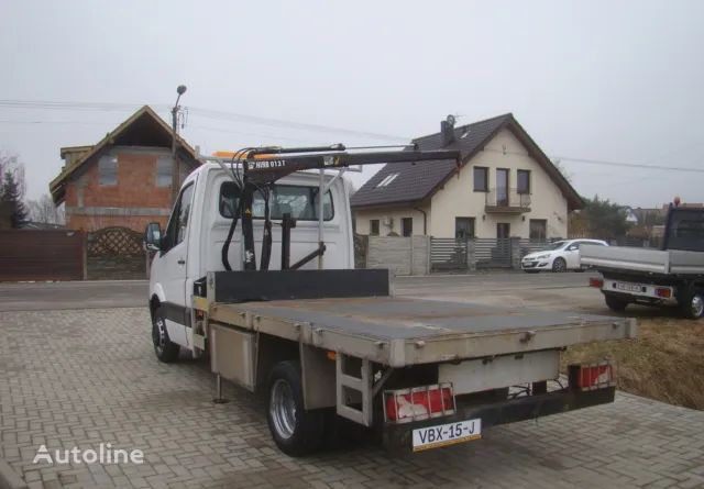 Volkswagen CRAFTER HIAB , HDS camión caja abierta < 3.5t