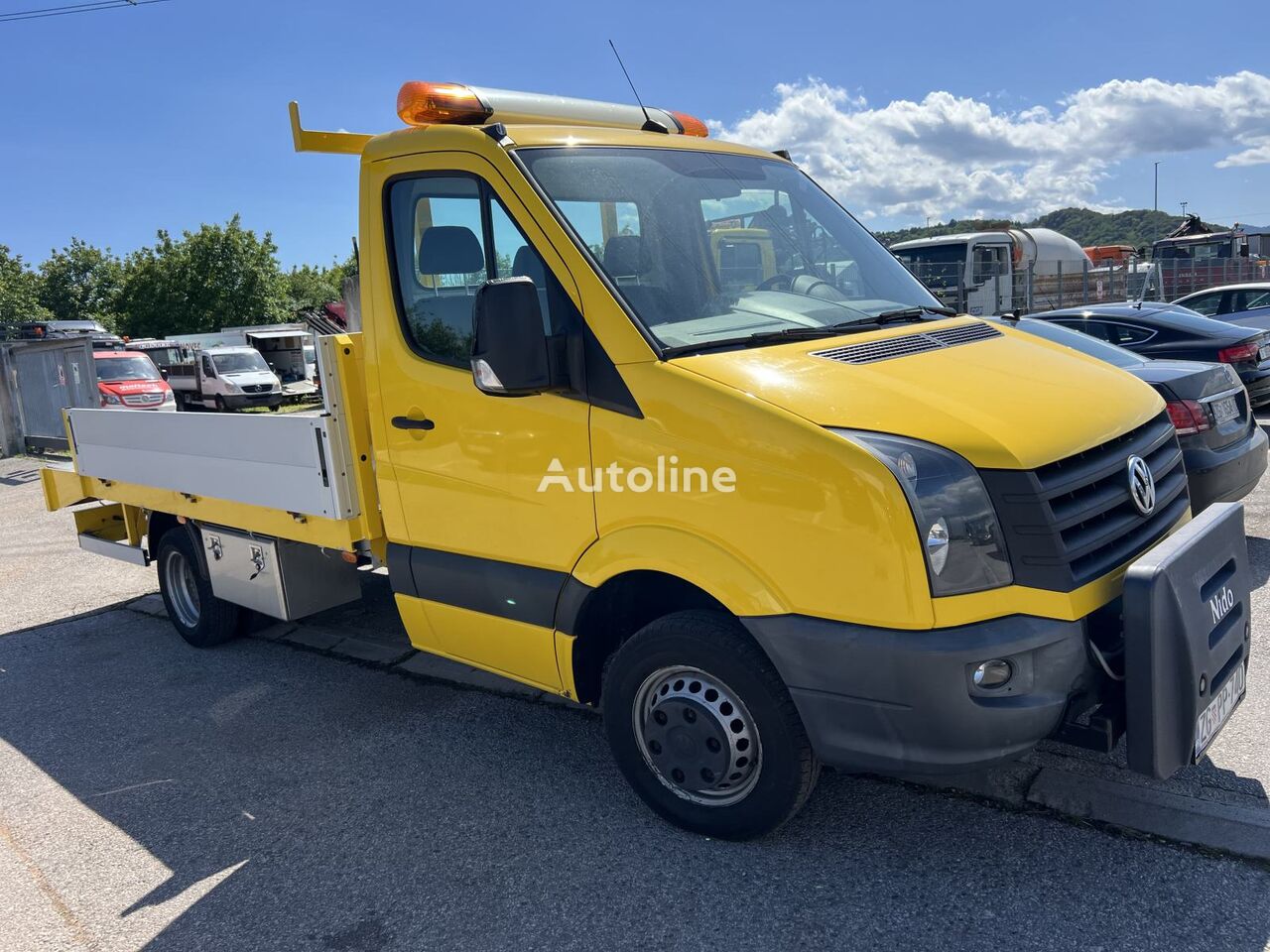 Volkswagen Crafter  platós teherautó < 3.5t