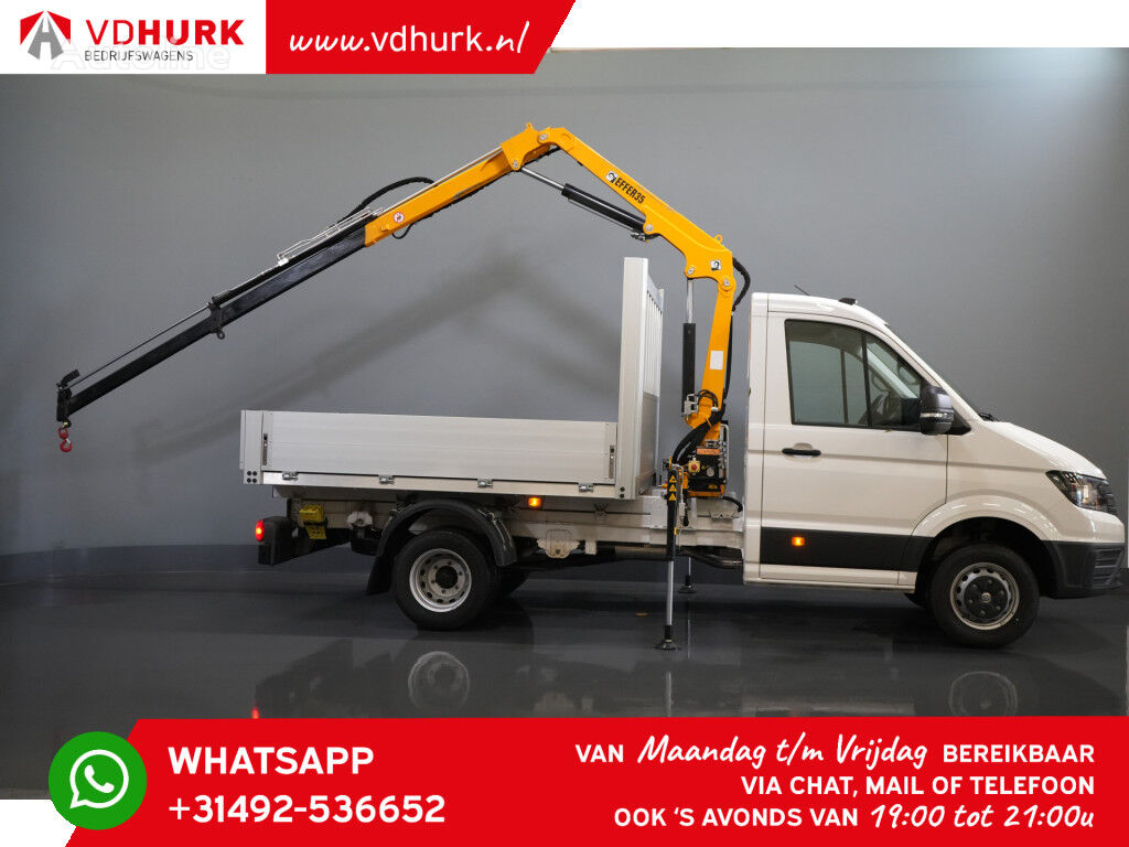 бордови камион < 3.5т Volkswagen Crafter 6x 165 pk Effer 352S kraan/ Crane/ Gru/ Grue/ Kran/ Auto