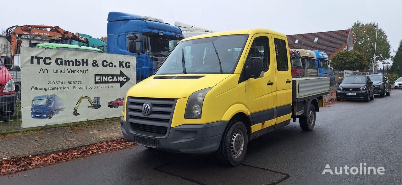 truk flatbed < 3.5t Volkswagen Crafter Doka AHK