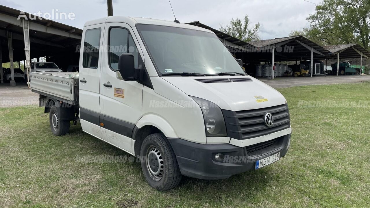 Volkswagen Crafter Doka flatbed  kamion s ravnom platformom < 3.5t