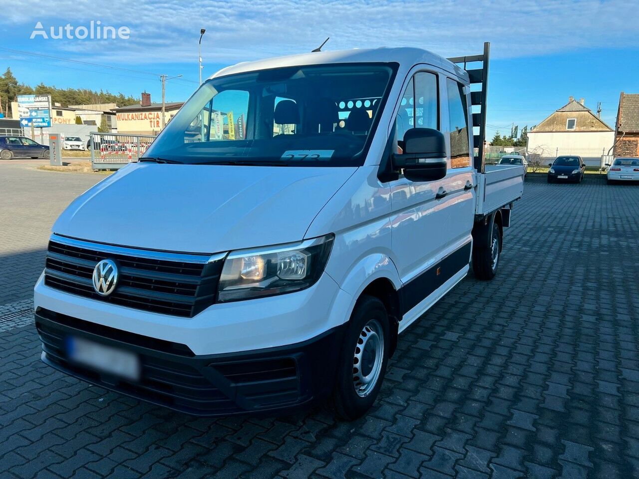 бортовой грузовик < 3.5т Volkswagen Crafter Pritsche DOKA