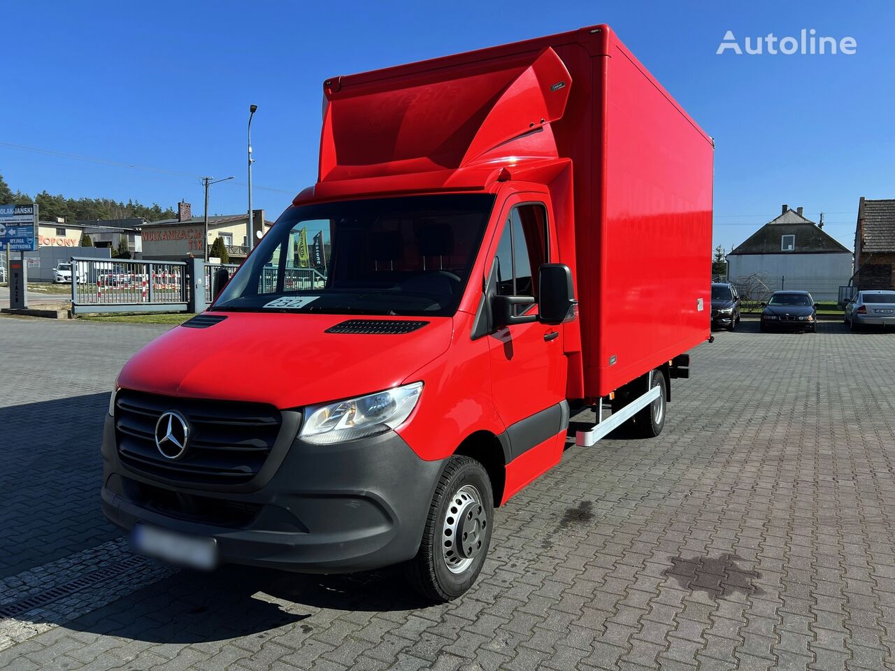 Mercedes-Benz Sprinter 519 CDI Kontener 4,56 m + Drzwi Bliźniaki Automat Salon Isotherm LKW < 3.5t