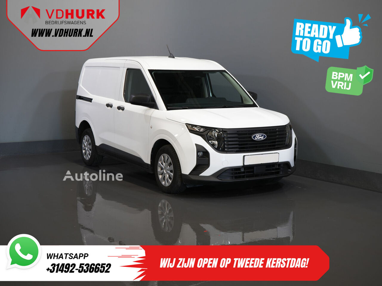 الميكروباصات شاحنة مقفلة Ford Transit Courier 1.0 Trend 100 pk BENZINE BPM VRIJ! Garantie 05-2 - Autoline