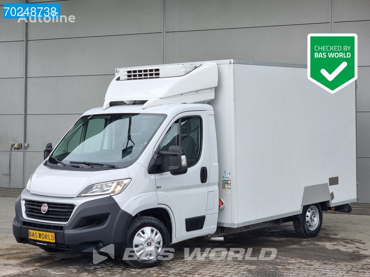 شاحنة التبريد < 3.5طن FIAT Ducato 150PK Koelwagen Vries Thermo King V-500 max Koeler Kühlwa