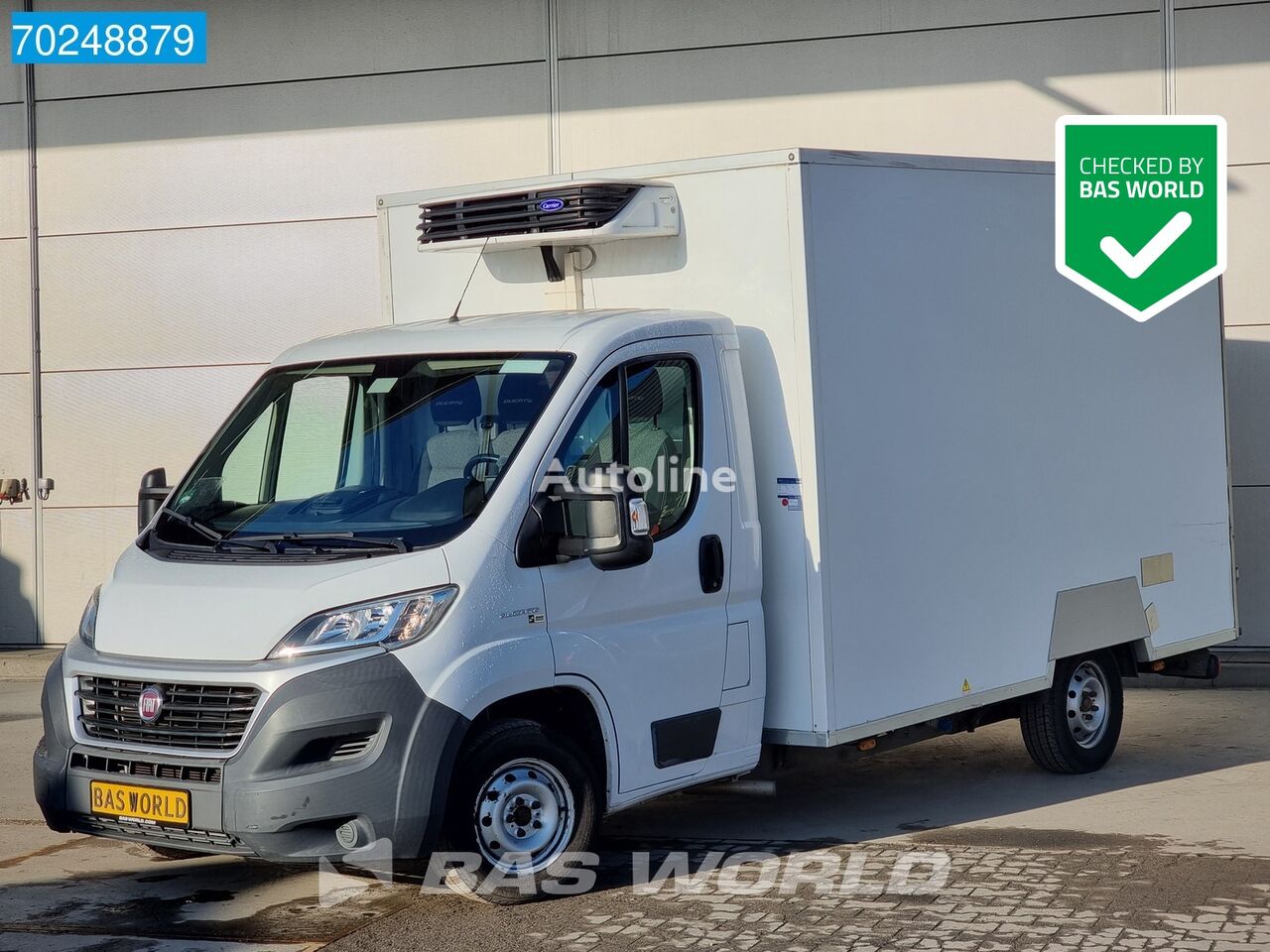 شاحنة التبريد < 3.5طن FIAT Ducato 150pk Koelwagen Vries Carrier Xarios 350 230V stekker Koe