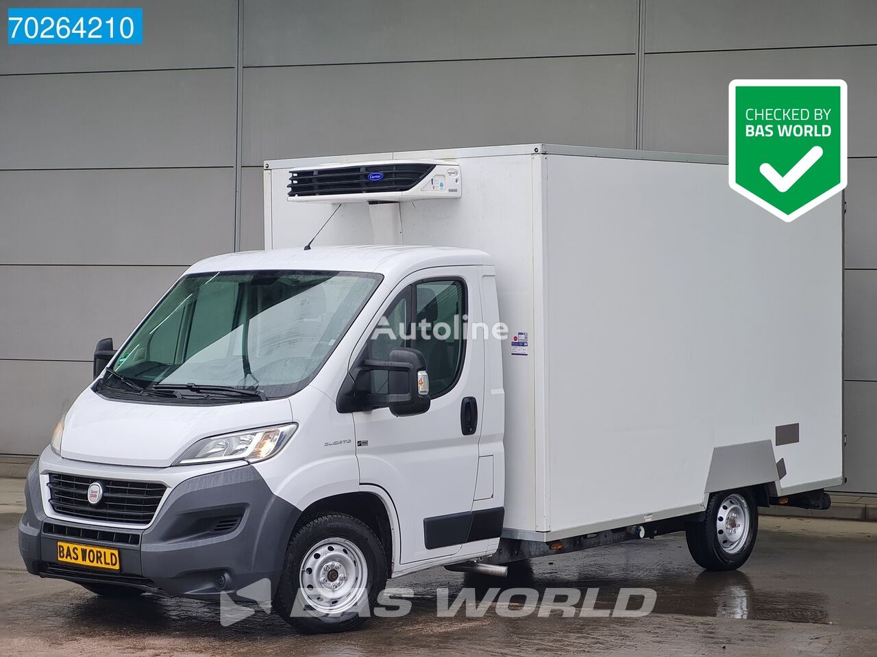 FIAT Ducato 150pk Koelwagen Vries Carrier Xarios 350 230V stekker Koe refrigerated truck < 3.5t